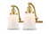 Franklin Restoration LED Bath Vanity in Satin Gold (405|515-2W-SG-G181-LED)