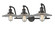 Franklin Restoration LED Bath Vanity in Oil Rubbed Bronze (405|515-3W-OB-G2-LED)