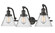 Franklin Restoration LED Bath Vanity in Oil Rubbed Bronze (405|515-3W-OB-G44-LED)