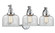 Franklin Restoration Three Light Bath Vanity in Polished Chrome (405|515-3W-PC-G72)