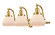 Franklin Restoration LED Bath Vanity in Satin Gold (405|515-3W-SG-G171-LED)