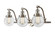 Franklin Restoration Three Light Bath Vanity in Brushed Satin Nickel (405|515-3W-SN-G202-6)
