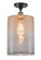 Ballston LED Semi-Flush Mount in Black Antique Brass (405|516-1C-BAB-G116-L-LED)