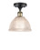 Ballston One Light Semi-Flush Mount in Black Antique Brass (405|516-1C-BAB-G422)