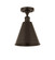 Ballston LED Semi-Flush Mount in Oil Rubbed Bronze (405|516-1C-OB-MBC-8-OB-LED)