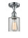 Ballston LED Semi-Flush Mount in Polished Chrome (405|516-1C-PC-G112-LED)