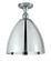 Ballston One Light Semi-Flush Mount in Polished Chrome (405|516-1C-PC-MBD-12-PC)