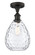 Ballston LED Semi-Flush Mount in Polished Nickel (405|516-1C-PN-G372-LED)