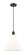 Ballston One Light Mini Pendant in Matte Black (405|516-1P-BK-GBC-121)