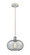 Ballston LED Mini Pendant in White Polished Chrome (405|516-1P-WPC-G247-LED)