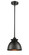 Ballston One Light Mini Pendant in Matte Black (405|516-1S-BK-M14-BK)