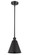 Ballston One Light Pendant in Matte Black (405|516-1S-BK-MBC-8-BK)