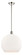Ballston LED Pendant in Polished Nickel (405|516-1S-PN-G121-14-LED)
