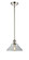 Ballston One Light Mini Pendant in Polished Nickel (405|516-1S-PN-G132)