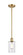 Ballston One Light Mini Pendant in Satin Gold (405|516-1S-SG-G802)