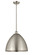 Ballston LED Pendant in Brushed Satin Nickel (405|516-1S-SN-MBD-16-SN-LED)