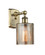Ballston One Light Wall Sconce in Antique Brass (405|516-1W-AB-G116)