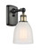 Ballston One Light Wall Sconce in Black Antique Brass (405|516-1W-BAB-G441)
