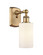 Ballston One Light Wall Sconce in Brushed Brass (405|516-1W-BB-G801)