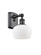 Ballston One Light Wall Sconce in Matte Black (405|516-1W-BK-G91)