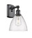 Ballston One Light Wall Sconce in Matte Black (405|516-1W-BK-GBD-754)