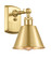 Ballston One Light Wall Sconce in Satin Gold (405|516-1W-SG-M8)