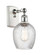 Ballston One Light Wall Sconce in White Polished Chrome (405|516-1W-WPC-G292)