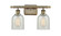 Ballston Two Light Bath Vanity in Antique Brass (405|516-2W-AB-G2511)