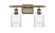 Ballston Two Light Bath Vanity in Antique Brass (405|516-2W-AB-G342)