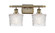 Ballston Two Light Bath Vanity in Antique Brass (405|516-2W-AB-G402)