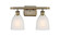 Ballston Two Light Bath Vanity in Antique Brass (405|516-2W-AB-G441)