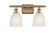 Ballston Two Light Bath Vanity in Brushed Brass (405|516-2W-BB-G441)