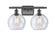 Ballston Two Light Bath Vanity in Oil Rubbed Bronze (405|516-2W-OB-G124-8)