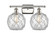 Ballston Two Light Bath Vanity in Polished Nickel (405|516-2W-PN-G122-8RW)