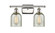 Ballston Two Light Bath Vanity in Polished Nickel (405|516-2W-PN-G259)
