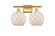 Ballston Two Light Bath Vanity in Satin Gold (405|516-2W-SG-G121-8RW)