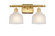 Ballston LED Bath Vanity in Satin Gold (405|516-2W-SG-G411-LED)
