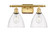 Ballston Two Light Bath Vanity in Satin Gold (405|516-2W-SG-GBD-752)