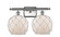 Ballston Two Light Bath Vanity in Brushed Satin Nickel (405|516-2W-SN-G121-8RW)