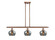 Ballston Three Light Island Pendant in Antique Copper (405|516-3I-AC-G93)