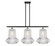 Ballston Three Light Island Pendant in Black Antique Brass (405|516-3I-BAB-G212)