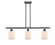 Ballston Three Light Island Pendant in Matte Black (405|516-3I-BK-G341)