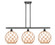 Ballston LED Island Pendant in Oil Rubbed Bronze (405|516-3I-OB-G121-10RB-LED)