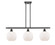 Ballston Three Light Island Pendant in Oil Rubbed Bronze (405|516-3I-OB-G121-8)