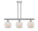 Ballston Three Light Island Pendant in Polished Chrome (405|516-3I-PC-G121-8RW)