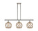 Ballston LED Island Pendant in Polished Nickel (405|516-3I-PN-G122-8RB-LED)