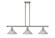 Ballston Three Light Island Pendant in Polished Nickel (405|516-3I-PN-G132) Ballston Three Light Island Pendant in Polished Nickel (405|516-3I-PN-G132)