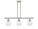 Ballston Three Light Island Pendant in Polished Nickel (405|516-3I-PN-G362)