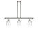 Ballston Three Light Island Pendant in Polished Nickel (405|516-3I-PN-G442)