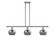 Ballston Three Light Island Pendant in Polished Nickel (405|516-3I-PN-G93)